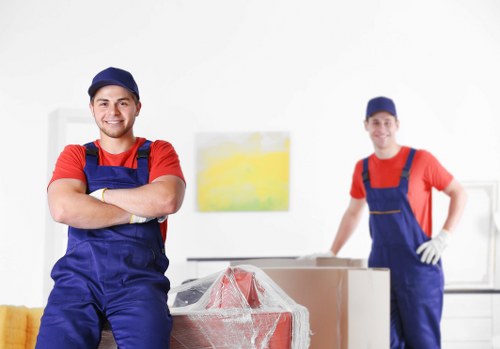 Westkensington Removals team preparing a careful home move in West Kensington