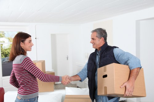 Residential relocation support in a West Kensington apartment building