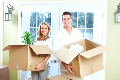 Office relocation support in a West Kensington building with access challenges